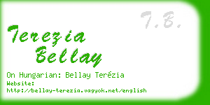 terezia bellay business card